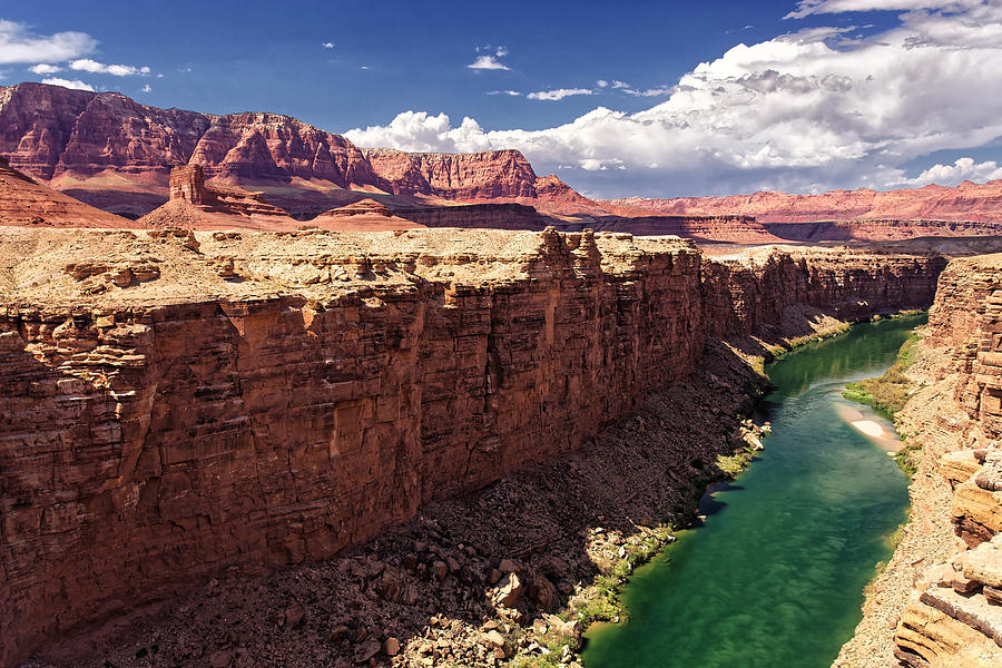 Colorado River at Marble Canyon, East Grand Canyon Photograph by Mark Meredith