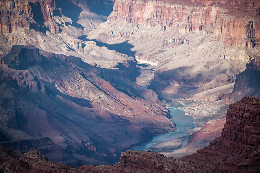 Colorado River Cuts Through the Grand Canyon 2 Photograph by John Twynam