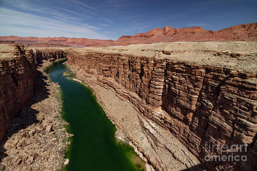 Colorado River from the Navajo Bridge Photograph by Garry McMichael