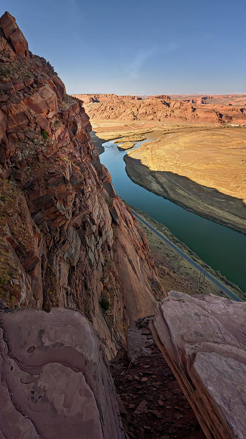 Colorado River Overlook Moab Utah Photograph by Joan Carroll