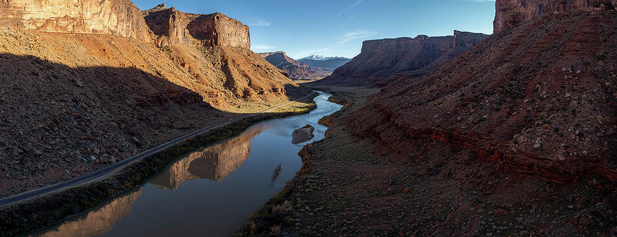Colorado River Panorama, Utah Photograph by Dave Wilson