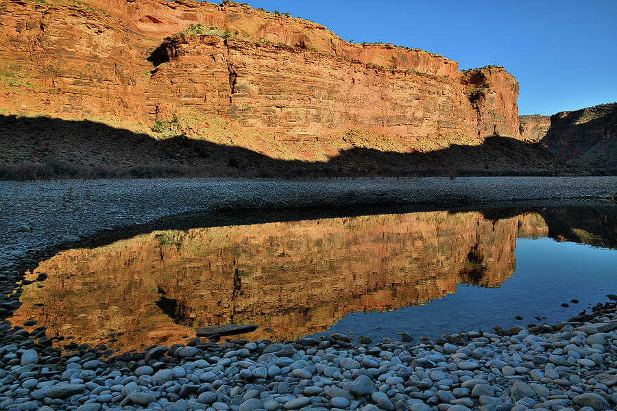Colorado River Reflection I Photograph by Ray Mathis