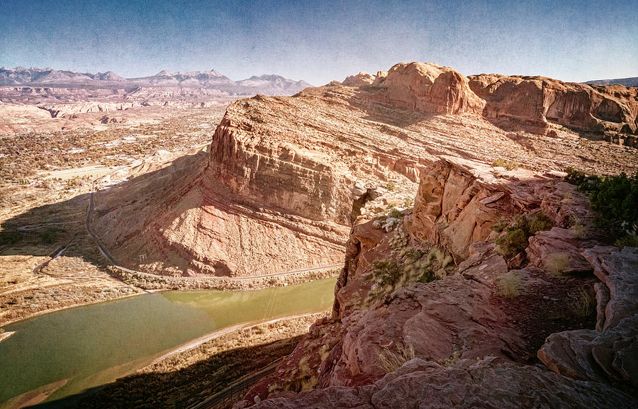 Colorado River View in Moab Utah Photograph by Joan Carroll