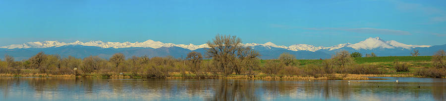 Colorado Rocky Mountain Front Range Panoramic Photograph