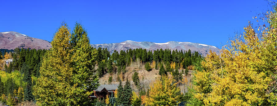 Colorado Rocky Mountains in the Fall 4 Digital Art by SnapHappy Photos