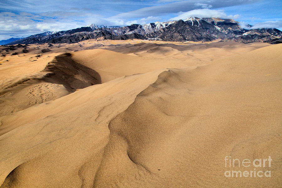 Colorado Sand Dunes Swells Photograph by Adam Jewell