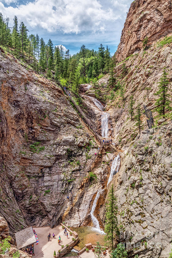 Colorado Seven Falls Photograph by Jennifer White