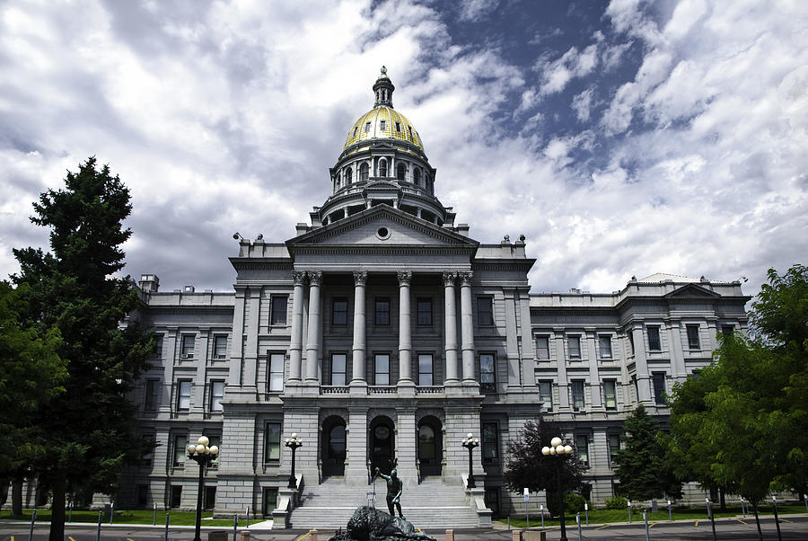 Colorado state capitol in Denver, CO Photograph by Gregobagel