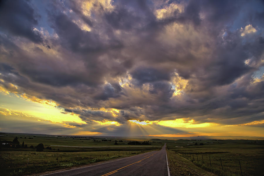 Colorado Sunset Photograph by Bob Falcone