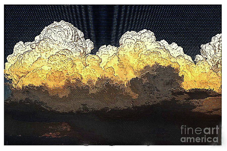 Colorado Sunset Digital Art by Deb Nakano