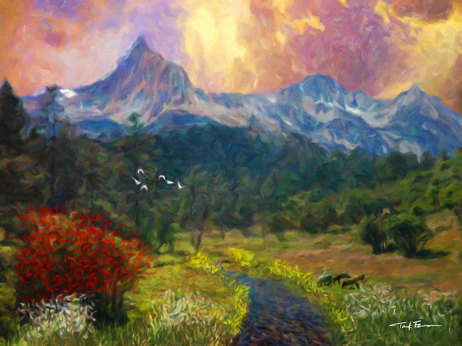 Colorado Painting by Trask Ferrero