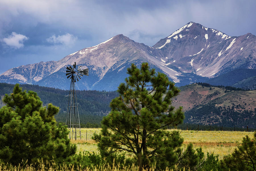 Colorado Windmill Photograph by Juli Ellen