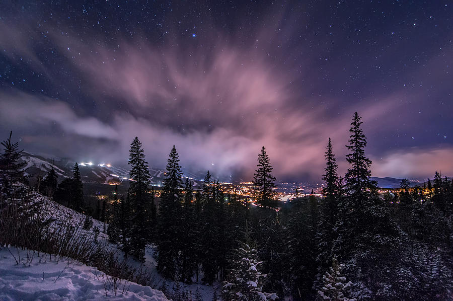 Colorado Winter Clouds Photograph