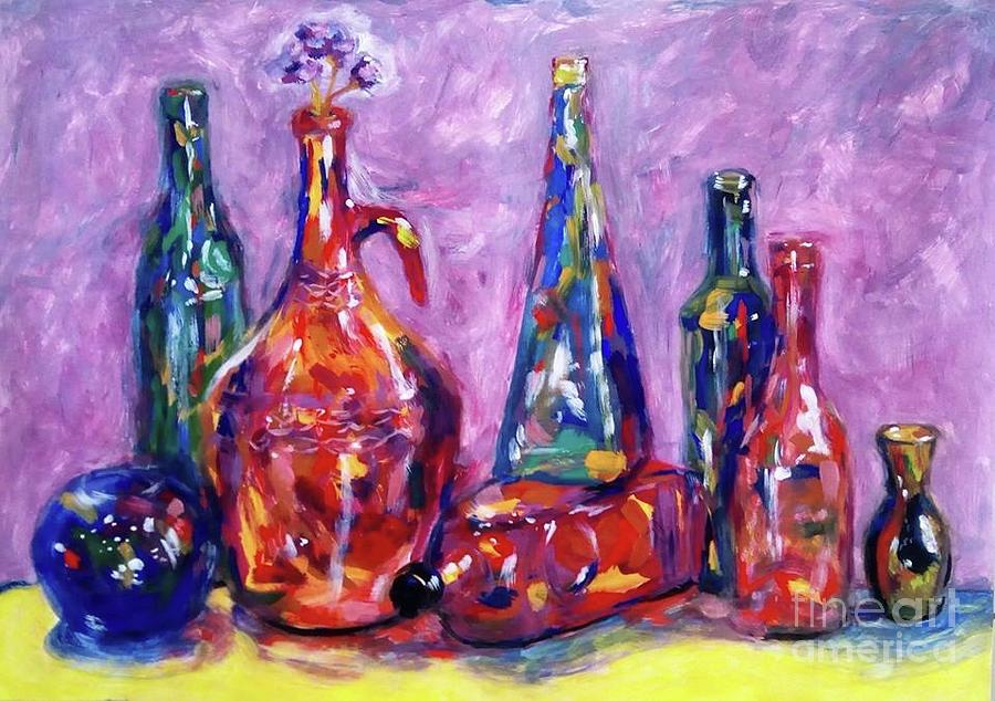 ArtStation - Glass bottle sketch