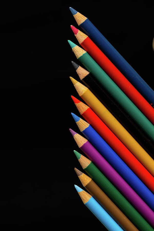 Colored Pencils Photograph by Paul Freidlund