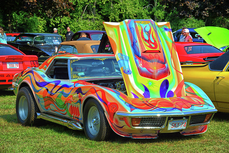 Colorful 69 Stingray Photograph by Mike Martin