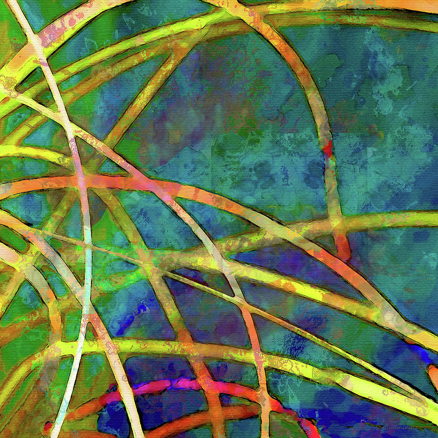 Colorful Abstract Art - Party Favors - Sharon Cummings Painting by Sharon  Cummings - Fine Art America