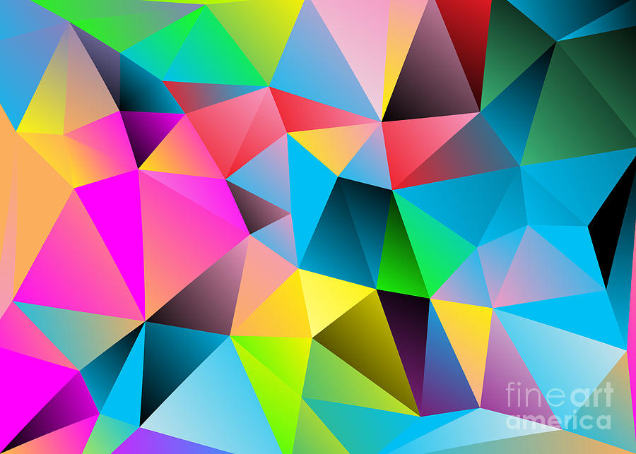 Colorful Abstraction Digital Art