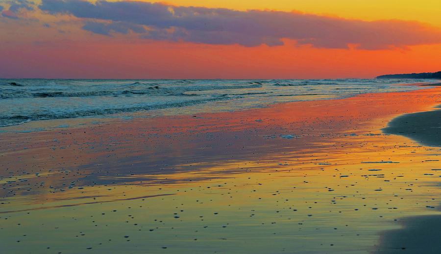 Colorful Atlantic Ocean Sunset Photograph by Dennis Schmidt
