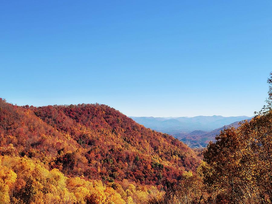 Colorful Autumn Mountains  Photograph by Ally White