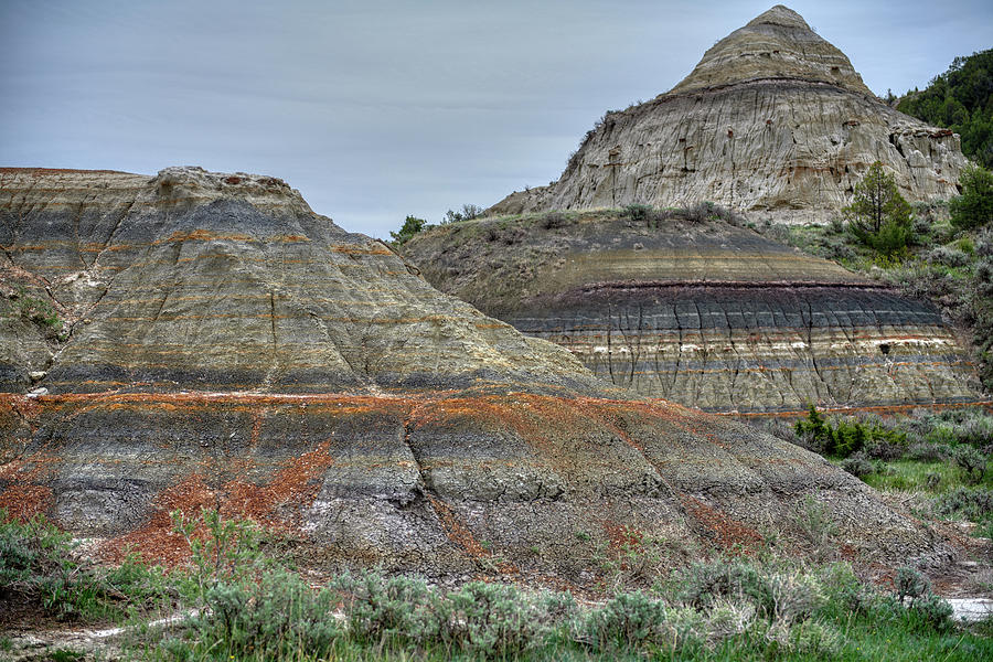 Colorful Badlands Photograph by Paul Freidlund