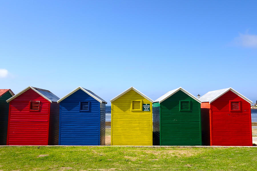 Colorful Beach Houses Photograph by Kevin Yulianto