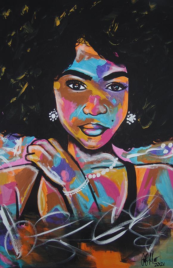 Colorful Beauty Painting by Antonio Moore