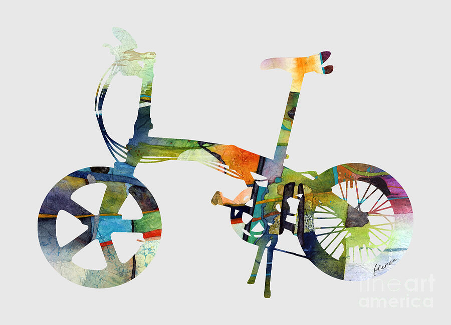 Colorful Bicycle Painting