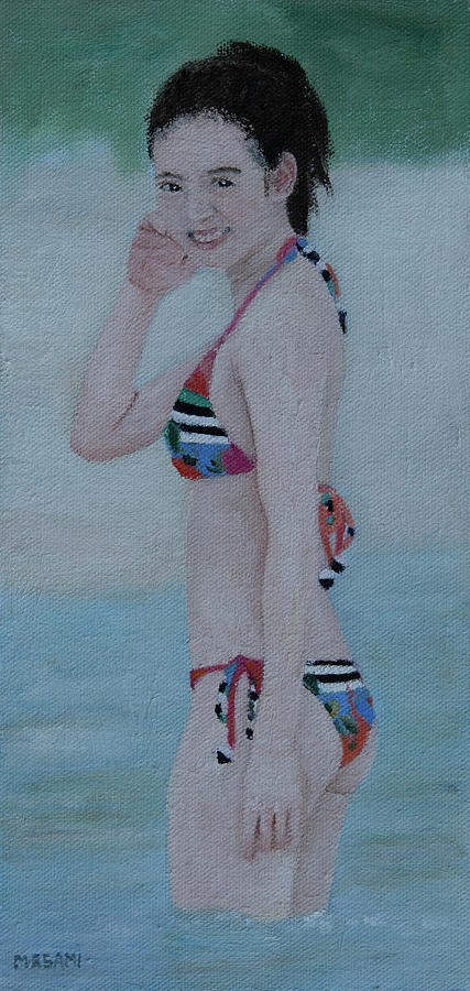 Colorful Bikini Painting by Masami IIDA