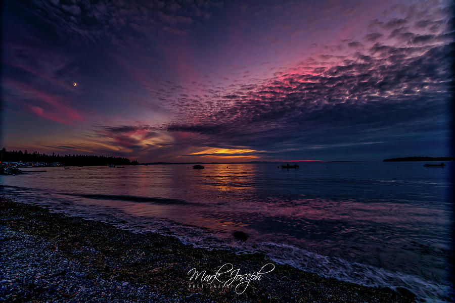 Colorful Birch Bay Sunset Photograph by Mark Joseph