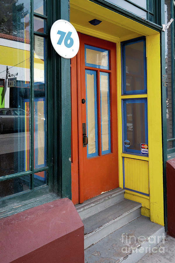 Colorful Bisbee Doorway 1 Photograph by Al Andersen