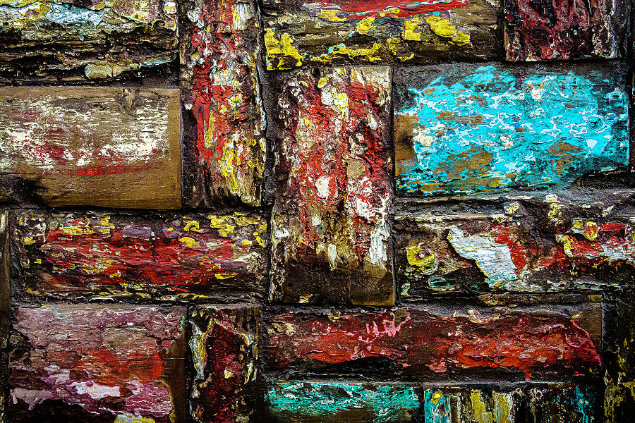 Colorful Blocks Photograph by David Morehead