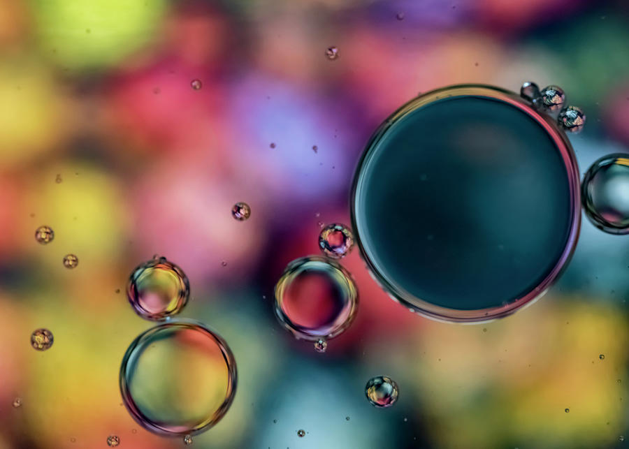 Colorful Bubbles Photograph by Cathy Kovarik