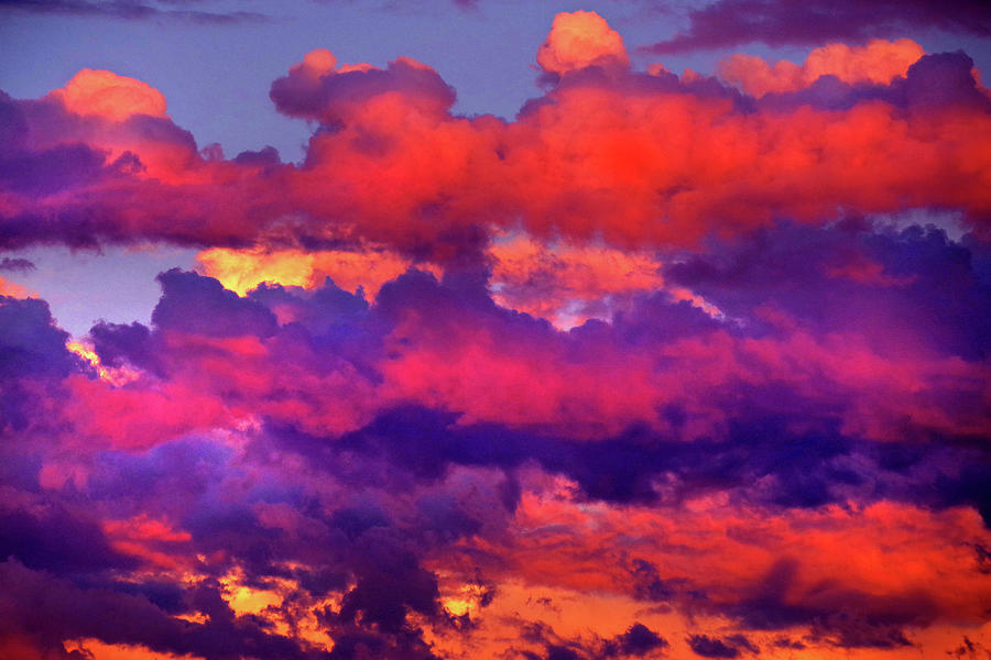 Colorful Clouds Of Sunset Photograph by Douglas Taylor