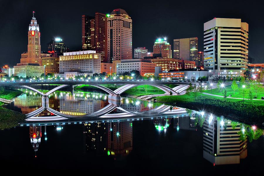 Columbus Photograph - Colorful Columbus by Frozen in Time Fine Art Photography