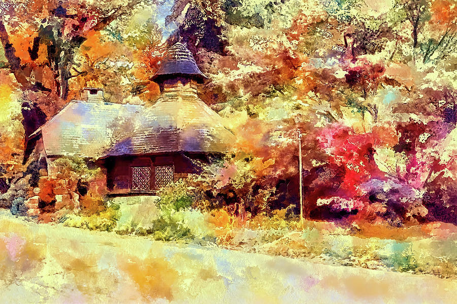 Colorful cottage Photograph by Geraldine Scull