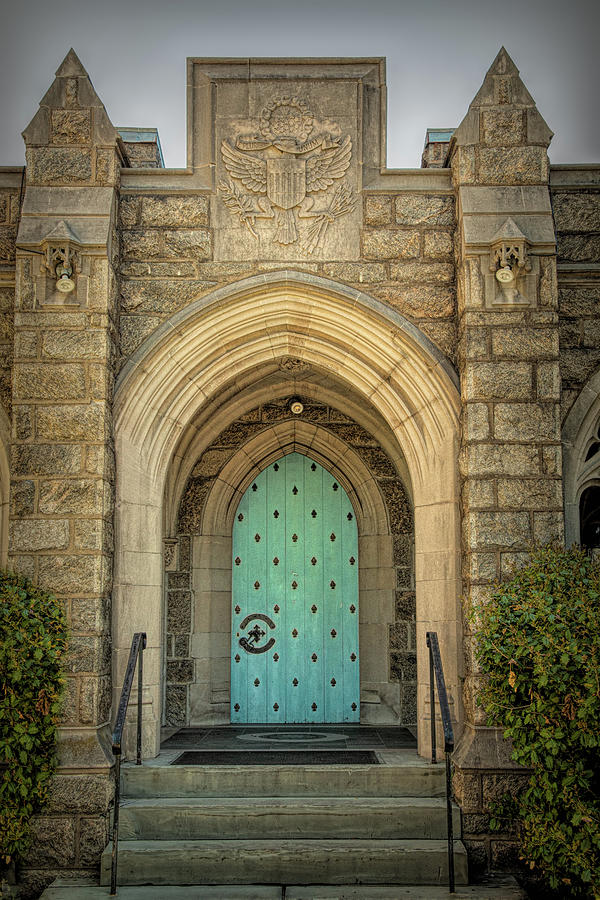 Colorful Doorway at Washington Chapel Photograph by Kristia Adams