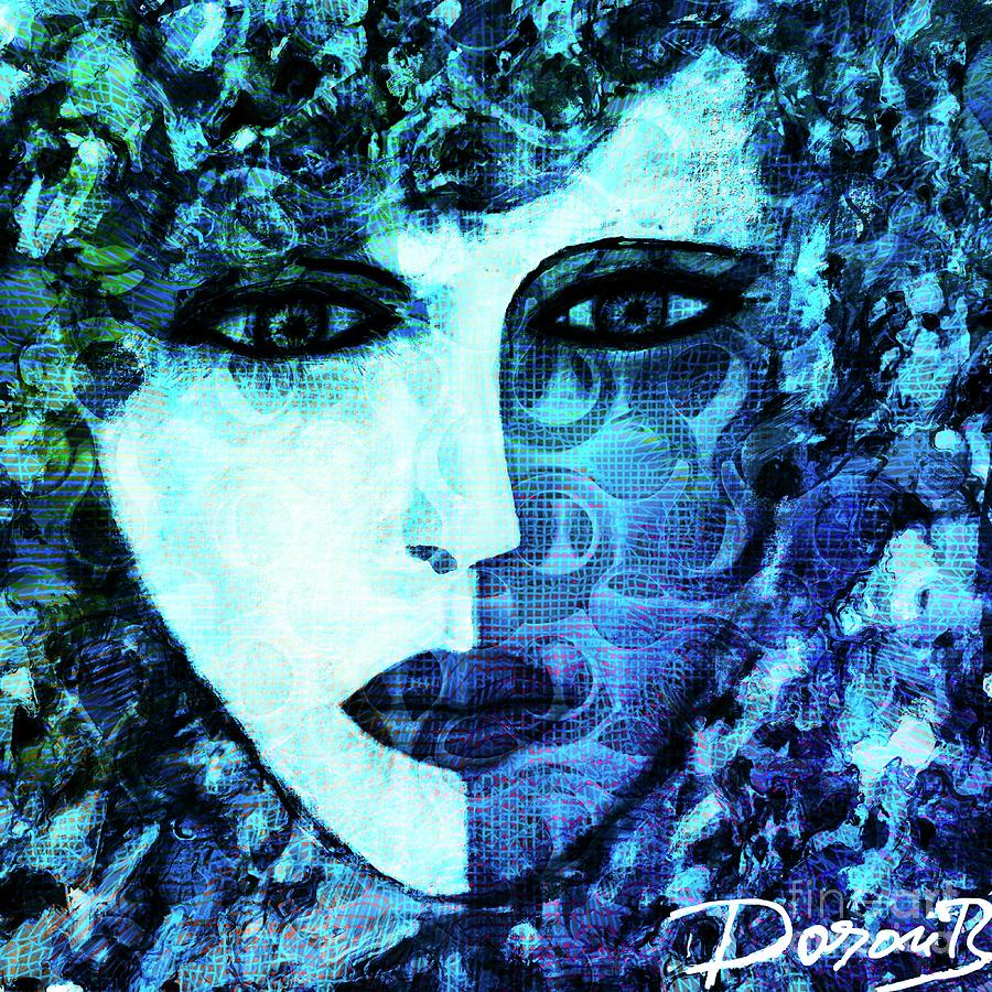 Colorful face  Digital Art by Doron B
