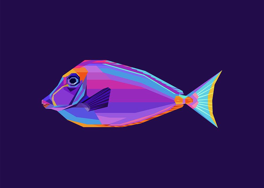 Colorful Fish 001 Digital Art