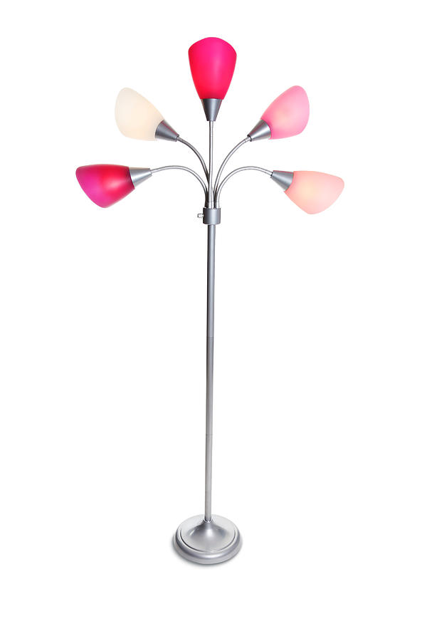Colorful Floor Lamp Photograph by GeorgePeters