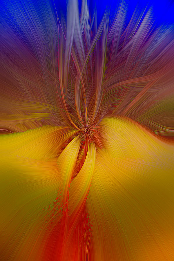 Colorful flow Digital Art by Carolyn DAlessandro