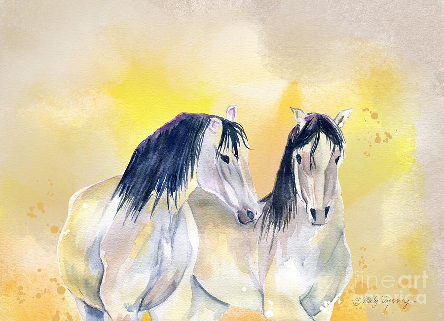 Colorful Forever Friend 2 Painting by Melly Terpening