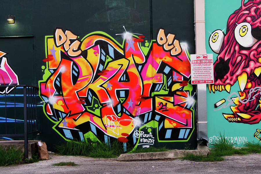 Colorful Graffiti  Photograph by Eric Hafner