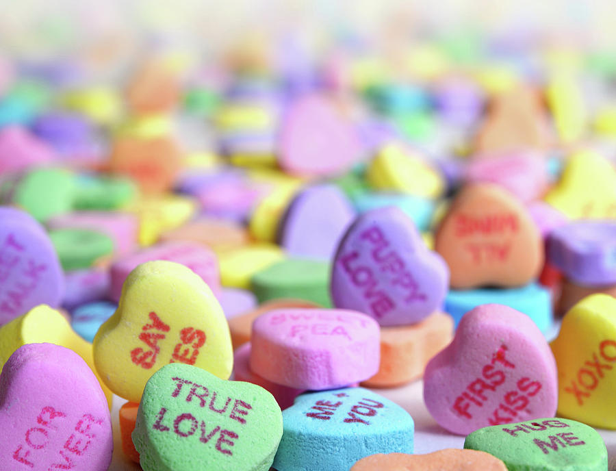 Colorful Hearts Photograph by Long Shot