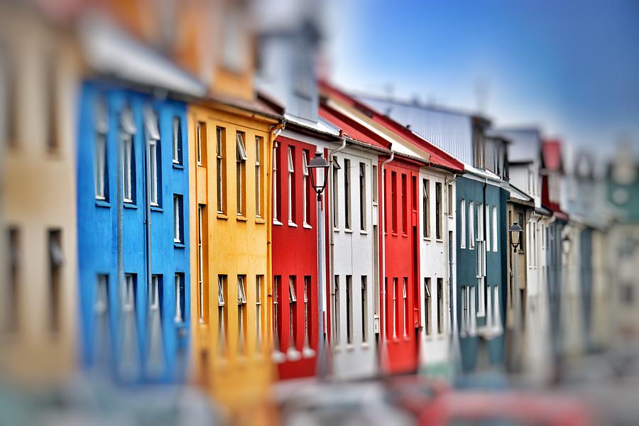 Colorful Houses of Reykjavik  Photograph by Jim Albritton