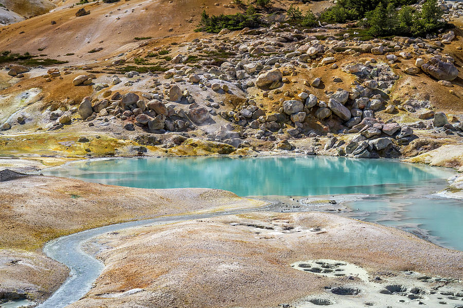 Colorful Hydrothermal Pools Photograph by Pierre Leclerc Photography