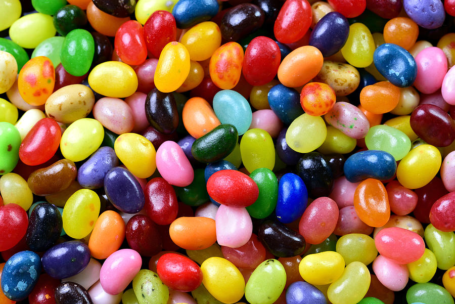 Colorful Jelly Beans Photograph by Photo by Cathy Scola