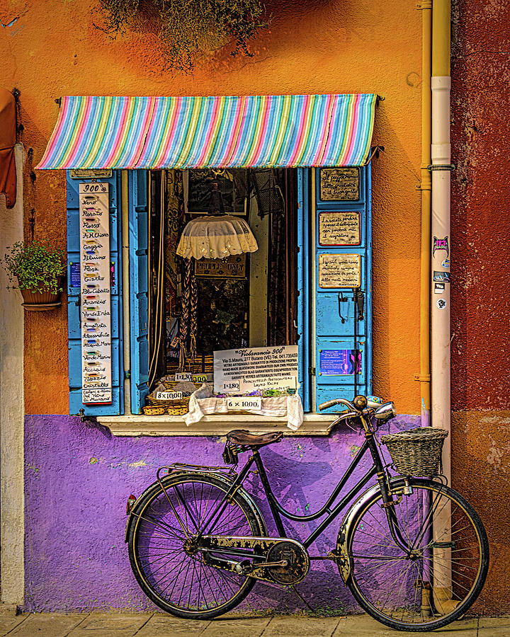 Colorful Kiosk Photograph