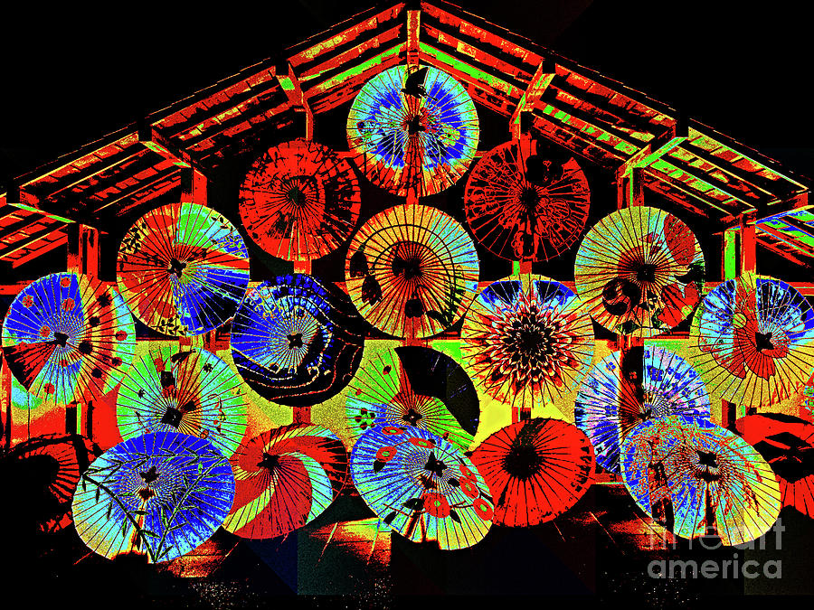 Colorful Lanterns Digital Art by Mimulux Patricia No