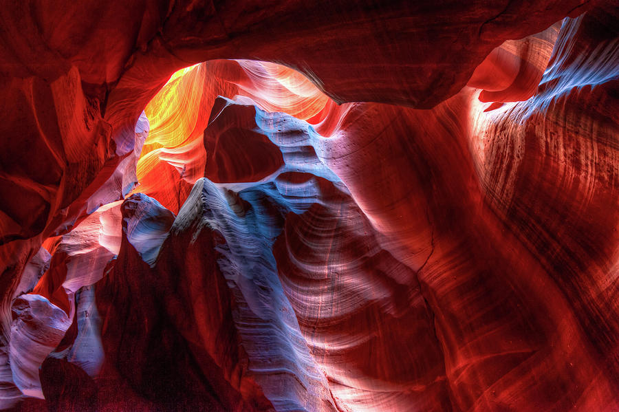 Colorful Layers of Antelope Canyon Photograph by Gregory Ballos